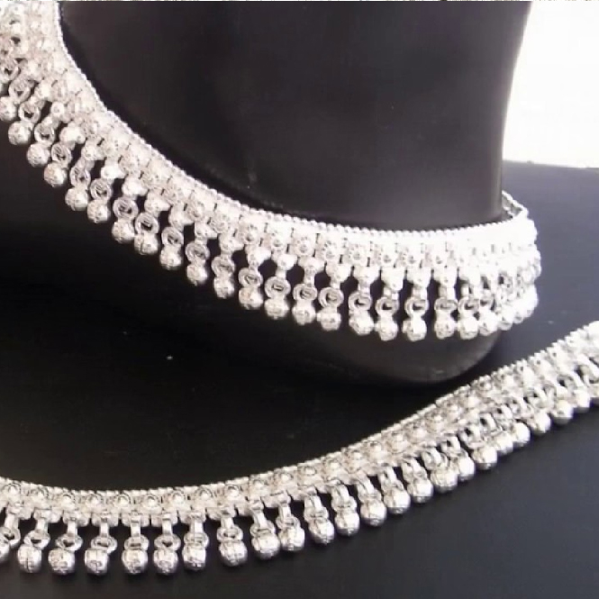 Silver Anklets